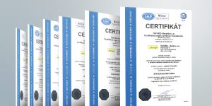 Certifikáty - Profil spoločnosti - Ekoma