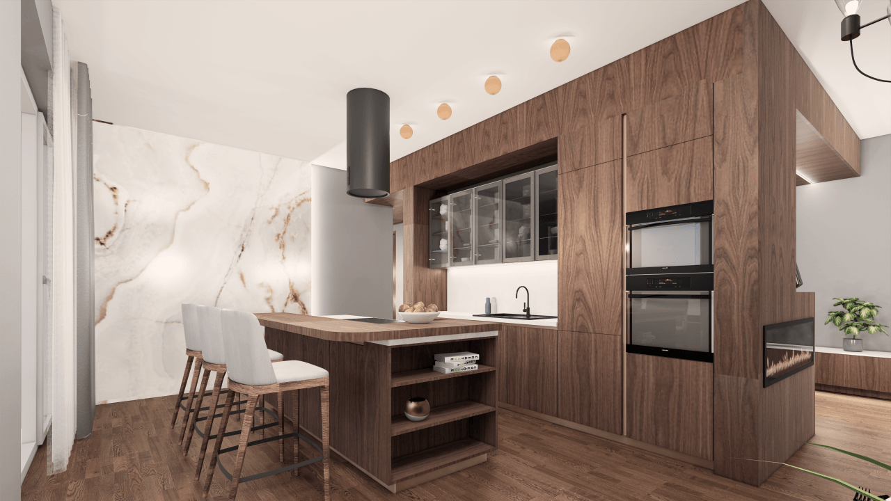 Kuchyňa - vizualizácia