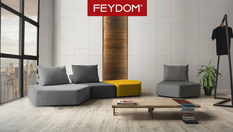 Nový showroom modulárnych sedačiek FEYDOM