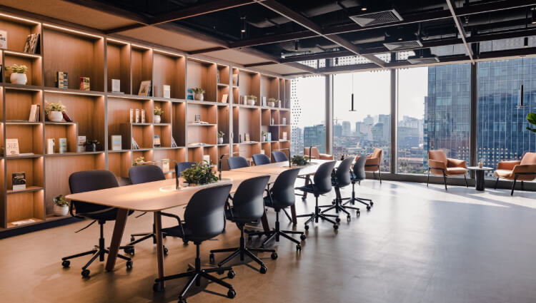 prémiový dizajn kancelárie