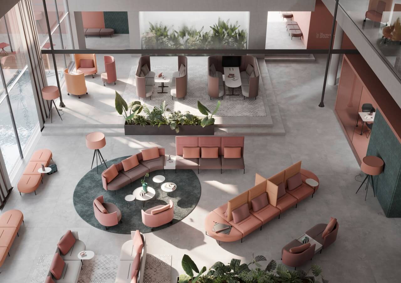 moderné kancelárske interiéry